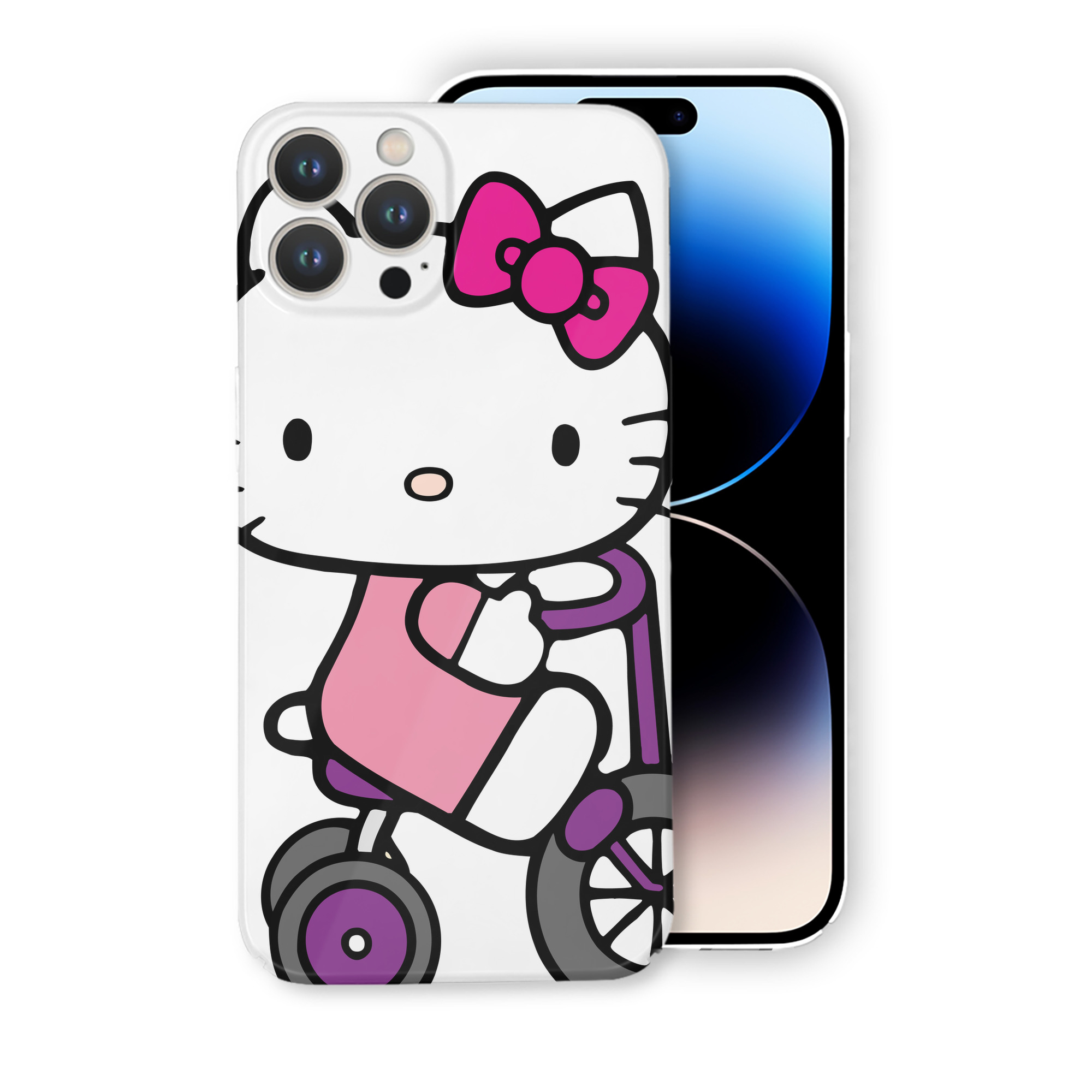 （画像用） Hello Kitty ハローキティ 【iPhone 14シリーズ対応】ハードケース
